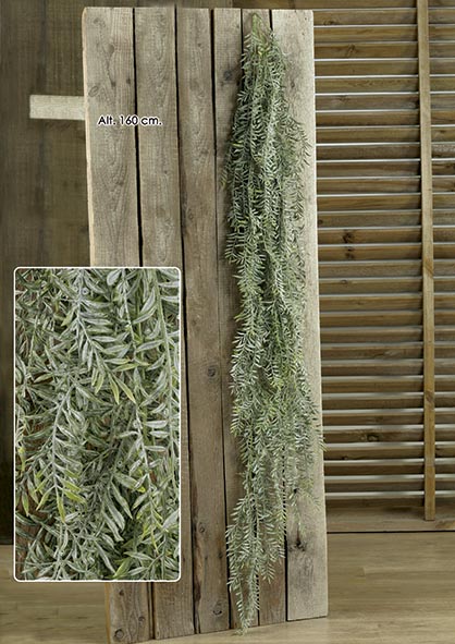 COLG. ROYAL FERN. 160 cm. Verde.