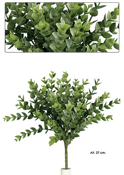 PICK MINI EUCALYPTUS. 27 cm. Verde.
