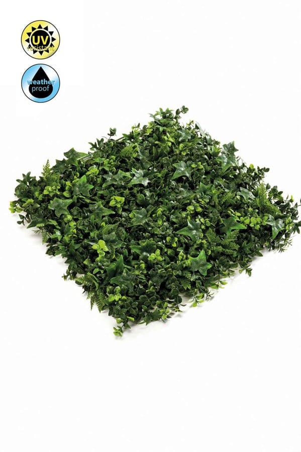 Garden mix mat weather resistant/UV tt green 50x50cm